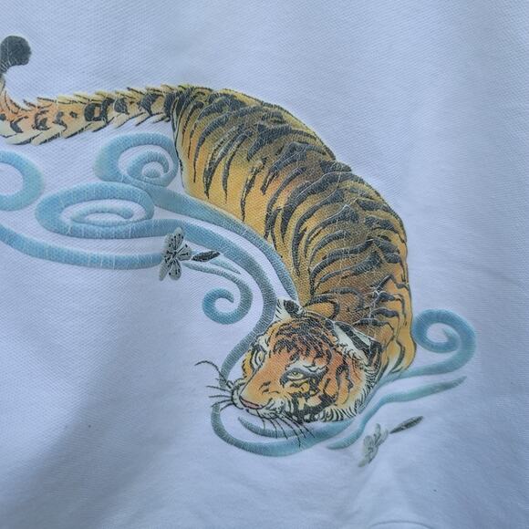Vtg Japanese Brand Tigers Polo Shirt - Picture 3 of 9